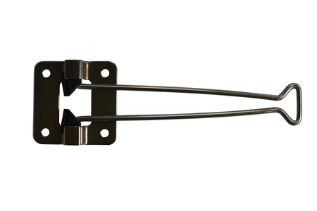 Türfeststeller Drahtbügel für Böckmann Kofferanhänger-Flügeltür – hält die Tür sicher in der offenen Position.