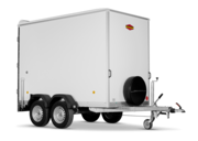 Böckmann Kofferanhänger Tieflader Tandem KT 3015/27 H.