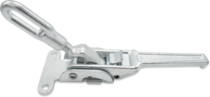 Eccentric lock with safety catch