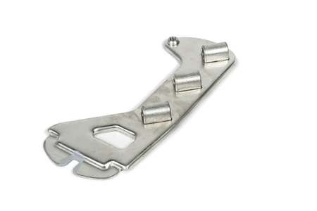 Boxenstangenträger für Multi Safe System (MSS) – sichere Entriegelung von außen, individuell höhenverstellbar für Böckmann Pferdeanhänger.