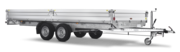 Hochlader von Böckmann in Tandem Ausführung mit Aluminium Bordwände.
Hauptbild,  Product,  PKW-Anhänger,  Tandem
Hochlader von Böckmann in Tandem Ausführung mit Aluminium Bordwände.