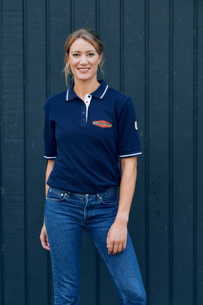 Böckmann Kollektionsartikel Poloshirt Damen in Blau.