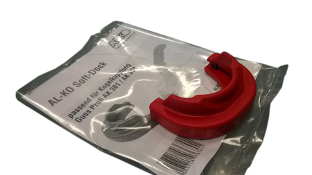 Anfahrschutz für AK301 und AK351 mit weicher Oberfläche schützt das Heck des Zugfahrzeugs vor Kratzern – ideal für Böckmann Anhänger.