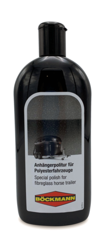 1057768
Spezialpolitur fuer Polyester Anhaenger, Pferdeanhaenger
Spezialpolitur für Polyester Anhänger, Pferdeanhänger