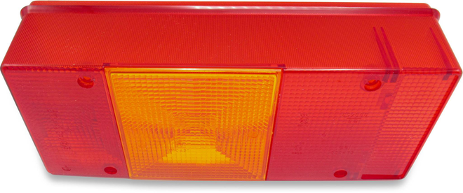 Lichtscheibe für Rückleuchte, groß zu 2201 für Böckmann Anhänger.