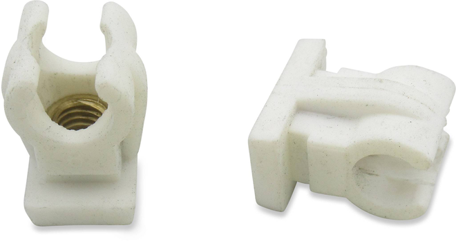 Böckmann Kunststoffclip, 8mm