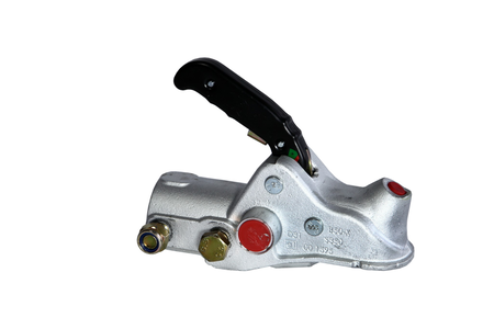 AL-KO AK351 Ø 60 mm: abschließbare Kugelkupplung für sichere, stabile Verbindung am Böckmann Anhänger – für maximale Fahrstabilität.