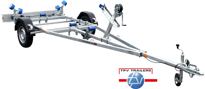 Böckmann Bootsanhänger von TPV BA 750-R