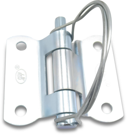 Türscharnier für Kastenaufsatz für Böckmann Anhänger.