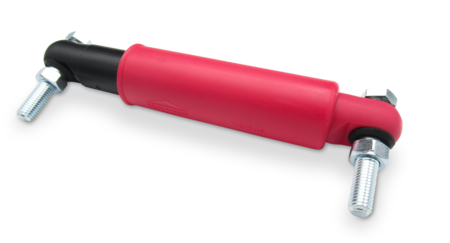 Fahrwerksdämpfer, Stoßdämpfer für das CFF Fahrwerk beim Böckmann Pferdeanhänger