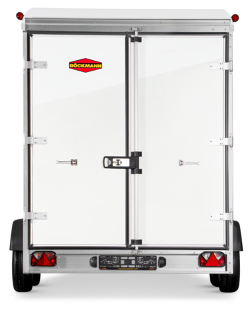 Böckmann Kofferanhänger Tieflader mit Sandwichbordwänden KT-SW 4018/27 H