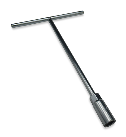 Steckschlüssel mit T-Griff mit 13mm Nuss.