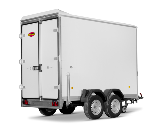 Böckmann Kofferanhänger Tieflader Tandem KT 3015/27 H.