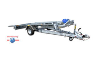 Böckmann Universal Hohlader TPV HL-EBK 3520 - mit WIndstand und Radstoppern von Hinten gekippt.
Hauptbild,  Infomaterial,  Hochlader,  PKW-Anhänger,  TPV,  Axle,  Machine,  Wheel
TPV Hochlader