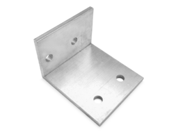 Haltewinkel links für Umißleuchte mit 4 Stck. vorgebohrten Löchern.