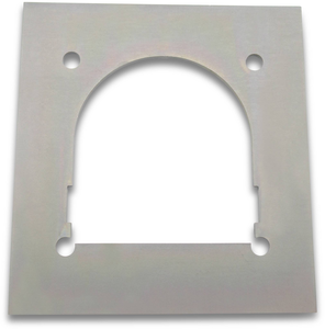 Mounting plate for lashing ring