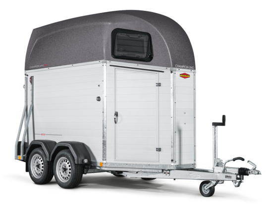Der Pferdeanhänger Champion Uno Esprit Eco von Böckmann.