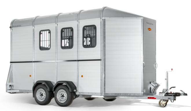 Der Pferdeanhänger Traveller W4 von Böckmann.