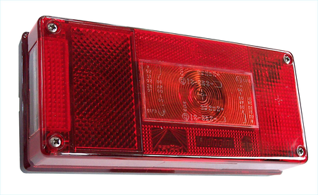 Rückleuchte Midipoint ohne Kennzeichenleuchte für Böckmann Pferdeanhänger.