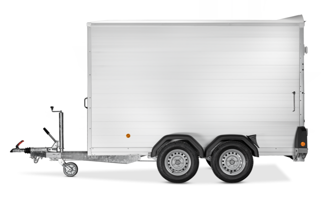 Böckmann Kofferanhänger Tieflader Einachser KT-AL 3015/20 M F.