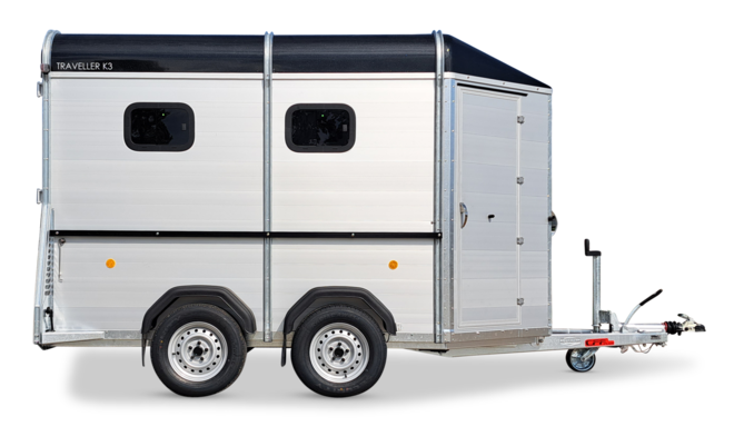 Böckmann Traveller K 3 Big SK Aluminium Deichsel rechte Seite.