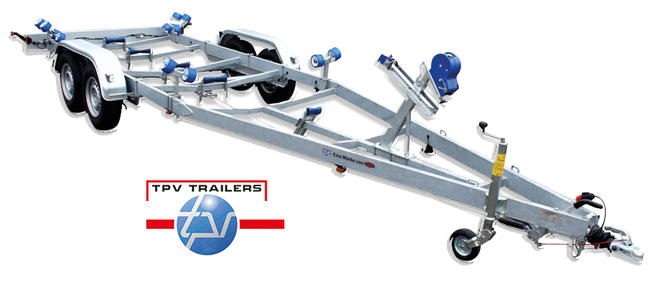 Böckmann Bootsanhänger von TPV BA 3500-R.